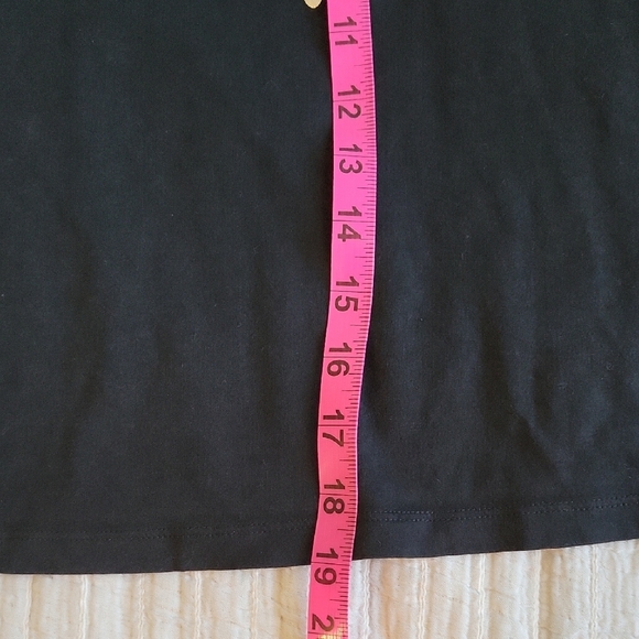 Victoria's Secret Womens Y2K Black Top, Metallic V Graphic, Romantic Sexy  XS - Picture 3 of 4